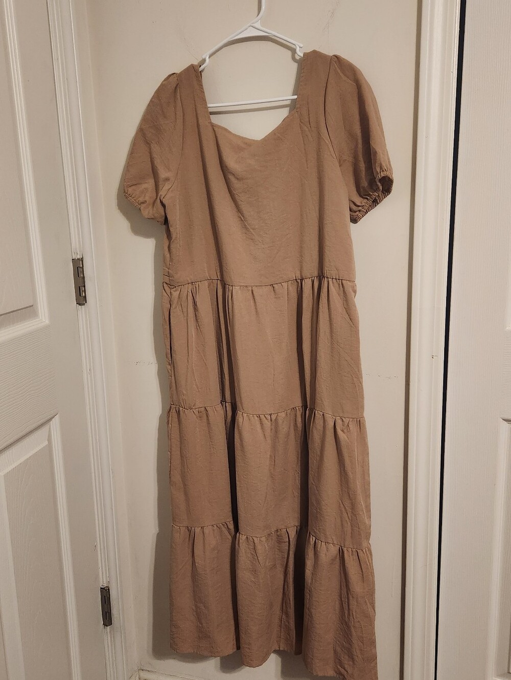 Kirundo Tan Maxi Dress Medium - Picture 3 of 3